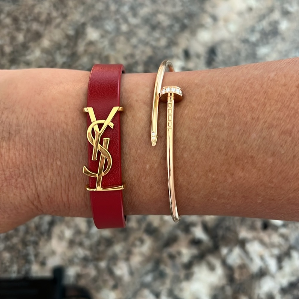 Yves Saint Laurent YSL Monogram Bracelet